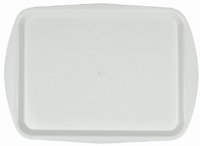 Поднос столовый 49х36 см белый особо прочный  KL