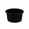 Контейнер круглый 350 мл D115 мм H65 мм черный ДП