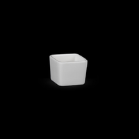Соусник квадратный 60 мл 5х5 см, H4,1 см белый Corone KL