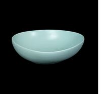 Салатник 1250мл 230х220мм фигурный Cuong Phat Acquamarina бирюзовый KL 