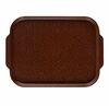 Поднос столовый 45х35,5 см темно-коричневый KL