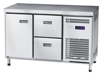 Стол холодильный Abat СХС-60-01 (дверь, ящики 1/2, без борта)