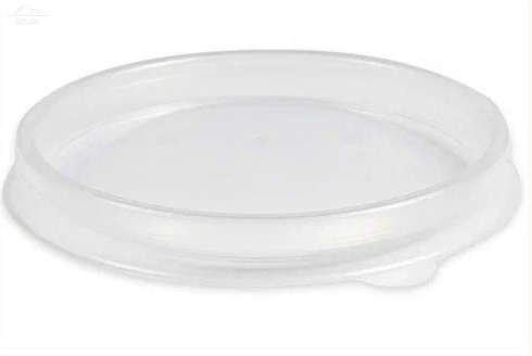 Крышка прозрачная РР d-100 Flat lid для супника Round Bowl 500мл OSQ Крышка прозрачная РР d-100 Flat lid для супника Round Bowl 500мл OSQ