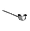 Ковш 1,8 л D 18 см H9 см нерж.сталь ручка 34см  YK-0720-121 (YK-20-18см) 