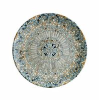 Тарелка мелкая 21 см без полей Мозаик Bonna  66506