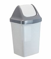 Контейнер для мусора 9 л с плавающей крышкой пластик  Свинг М-пластика