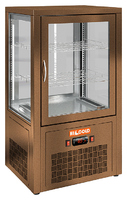 Витрина холодильная HICOLD VRC T 70 Bronze