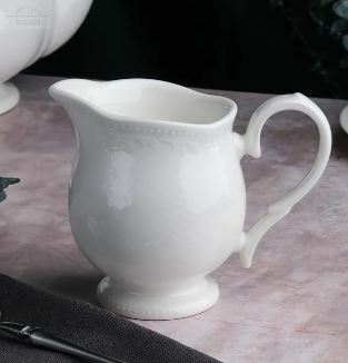 Молочник 220 мл фарфор Aristocrat Noble фарфор белый Молочник 220 мл фарфор Aristocrat Noble фарфор белый