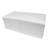 Салфетки 33х33 см 3 слоя 200 шт/уп  БигПак белый