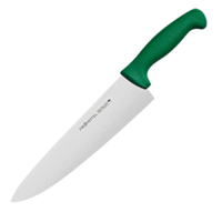 Нож поварской 24 см  зеленый ProHotel