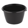 Контейнер круглый 750 мл D144 мм H83,6 мм черный Ю