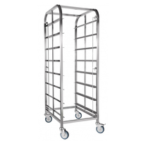 Тележка-шпилька для подносов ТШГ-8-01 Абат 360х460 мм   08 ур  164 мм между ур