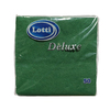 Салфетки 24х24 см 1 слой 50 шт/уп  DELUXE зеленый