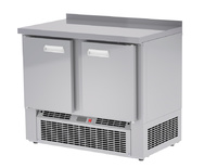 Стол морозильный GN с бортом СХНН-2-70 ARKTO  -18°С   2 двери  нержавеющая сталь