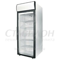 Шкаф холодильный со стеклянной дверью DM105-S (ШХ-0,5 ДС) POLAIR  +1…+10°С Standart