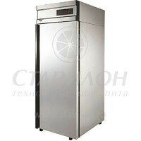 Шкаф холодильный нержавеющий с глухой дверью CM105-G (ШХ-0,5 нерж) POLAIR 0…+6°С Grande