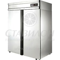 Шкаф холодильный нержавеющий с глухой дверью CM110-G (ШХ-1,0 нерж) POLAIR 0…+6°С Grande