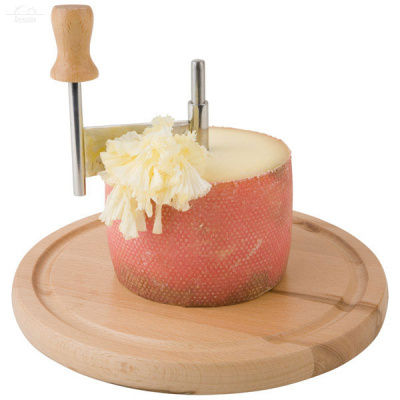 Нож для сыра D 22 H 14,5 см с колпаком дерево, пластик. APS Нож для сыра D 22 H 14,5 см с колпаком дерево, пластик. APS