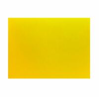 Доска разделочная 400х300х12 мм  пластик желтый  KL СНЯТО выписывать мки1714/2