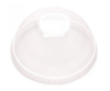 Крышка купольная D95 мм с отверстием Complement прозрачный РЕТ