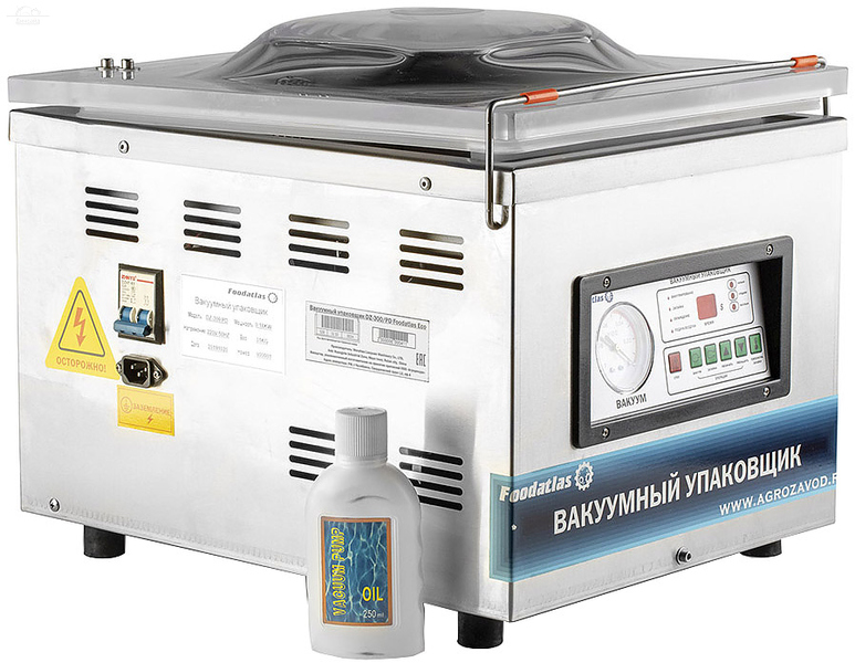 Упаковщик вакуумный DZ-300/PD Eco Foodatlas 10 420х440х70 Упаковщик вакуумный DZ-300/PD Eco Foodatlas 10 420х440х70