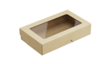 Контейнер  OneBox 1000 мл картон, крафт