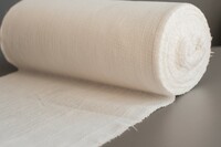 Полотно вафельное ширина 40 см, длина 50 метров 120 гр/м2 необработанный край