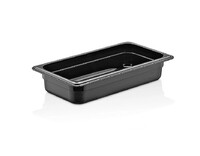 Гастроемкость полипропилен 1/3х65 мм 2 л черный GASTROPLAST
