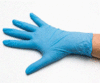Перчатки нитриловые размер S неопудренные / нестерильные 200 шт/уп  синий