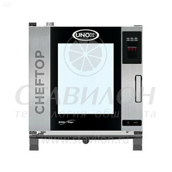 Пароконвектомат инжекторный XEVC-0711-E1R UNOX 07 GN 1/1 ChefTop MIND.Maps электронная автомойка Пароконвектомат инжекторный XEVC-0711-E1R UNOX 07 GN 1/1 ChefTop MIND.Maps электронная автомойка