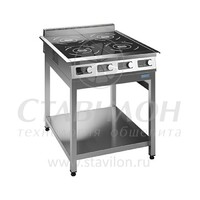 Плита индукционная напольная ПЭИ-4/G2 Новая Энергия 4 серия о    на подставке