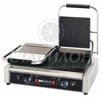 Гриль контактный HKN-PE44R HURAKAN 2   чугун