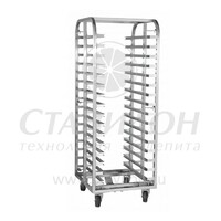 Тележка-шпилька универсальная ТШГ-16-01 Абат 600х400 мм, GN 2/1   16 ур  082 мм между ур