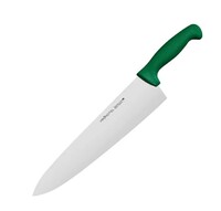 Нож поварской 28,5 см  зеленый ProHotel