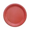 Тарелка бумажная D230 мм столовая Red красный