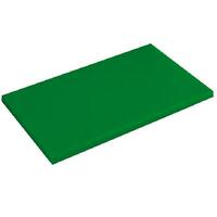 Доска разделочная 600х400х18 мм  пластик зеленый   Maco