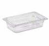 Гастроемкость поликарбонат GN 1/4 265х162х65 мм прозрачный кт709, 58529