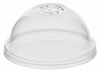 Крышка купольная D90 мм с отверстием / без отверстия прозрачный для стаканов Bubble Cup  РP 