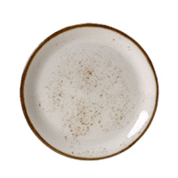 Тарелка мелкая 25 см    Крафт белый Steelite