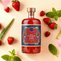 Напиток безалкогольный КОРДИАЛ-ДИКАЯ КЛУБНИКА-АЛОЭ, Tinctura Anima 700 мл