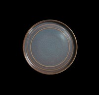 Тарелка мелкая 18 см с бортами  Corone Terra, сине-коричневый KL