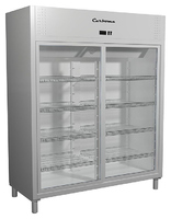 Шкаф холодильный Carboma R1400К INOX