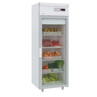 Шкаф холодильный со стеклянной дверью DM105-S без канапе POLAIR  +1…+10°С Standart без канапе