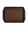 Поднос столовый 42х30 см темно-коричневый   MG