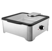 Мармит 5,5 л 44,5x41 см H16 см с термо-контролем, (работает без воды) Sunnex P.L. Proff Cuisine