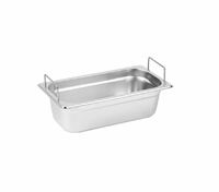 Гастроемкость нерж.сталь GN 1/3 325х176х100 мм с ручками Prohotel
