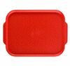 Поднос столовый 45х35,5 см красный  KL