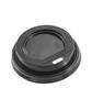 Крышка для стакана с боковым отверстием  D73 мм   черный PS