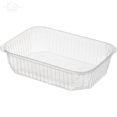 Контейнер прямоугольный S 750 мл 186х132 мм H50 мм PP прозрачный Контейнер прямоугольный S 750 мл 186х132 мм H50 мм PP прозрачный
