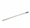 Черенок 140 см алюминий синяя для щеток и МОПов  РосМоп без резьбы